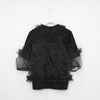 チュールレイヤードTOPS-BLACK-