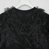 チュールレイヤードTOPS-BLACK-