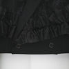 チュールレイヤードショートジャケット-BLACK-