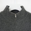 RIBBED KNIT WOOL VEST