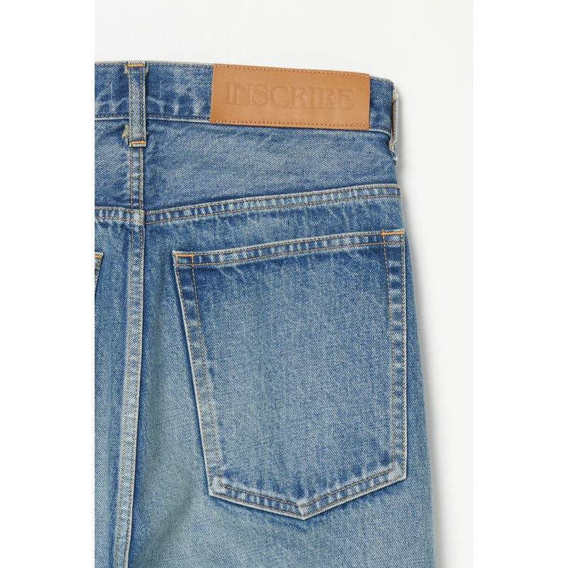 Hydride Sweat Denim Pants -BLUE USED×T.GREY-