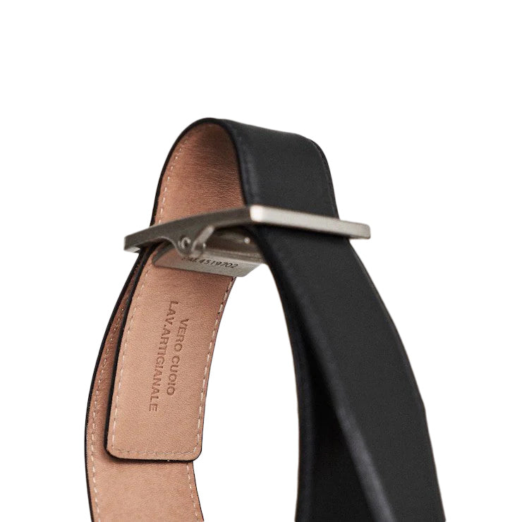 HOLELESS LEATHER CLASSIC BELT