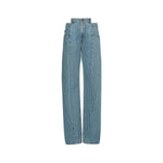 Denim jeans -BLUE-