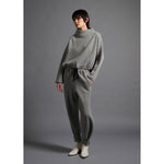 KORA BOTTOLE NECK TOP -LT GREY-