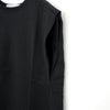 LISA FRENCH SLEEVE TOP -BLACK-