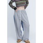 Hydride Sweat Denim Pants -BLUE USED×T.GREY-