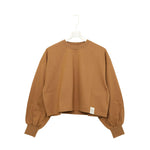CROPPED LONG-SLV TEE/BIG FIT(6.5OZ)