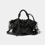 over engineering hanging tote bag -black-
