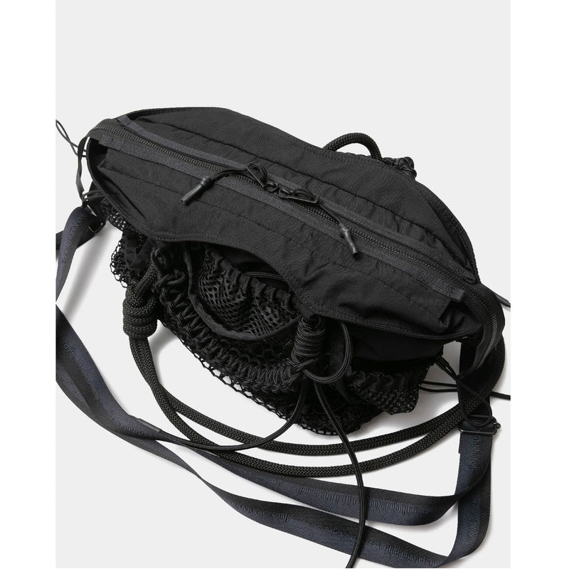 over engineering hanging tote bag -black-