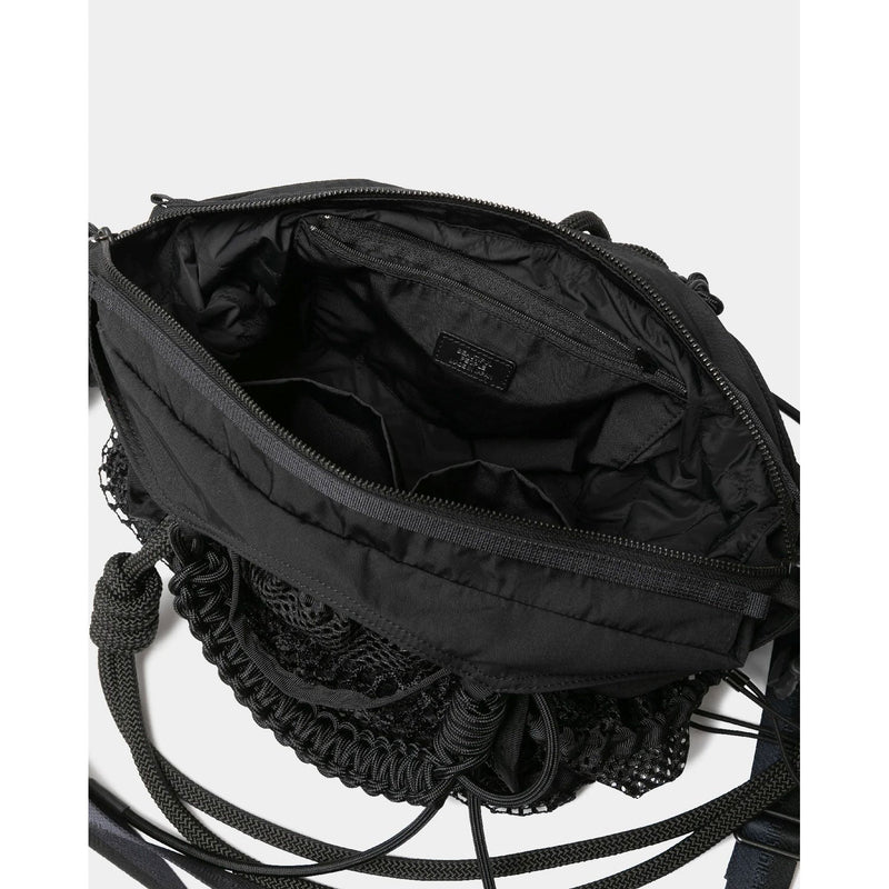 over engineering hanging tote bag -black-