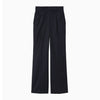 Light Wool Max Gabadine Flared Suit Trousers - navy