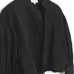 COTTON BALLOON SLEEVE BLOUSE-WHITE-