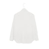 フラワーモチーフシャツ-WHITE×BLACK-