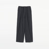 Wool Relax Pants -GREY-