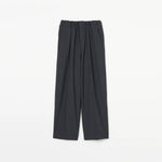 Wool Relax Pants -GREY-