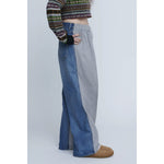 Hydride Sweat Denim Pants -BLACK×BLACK-