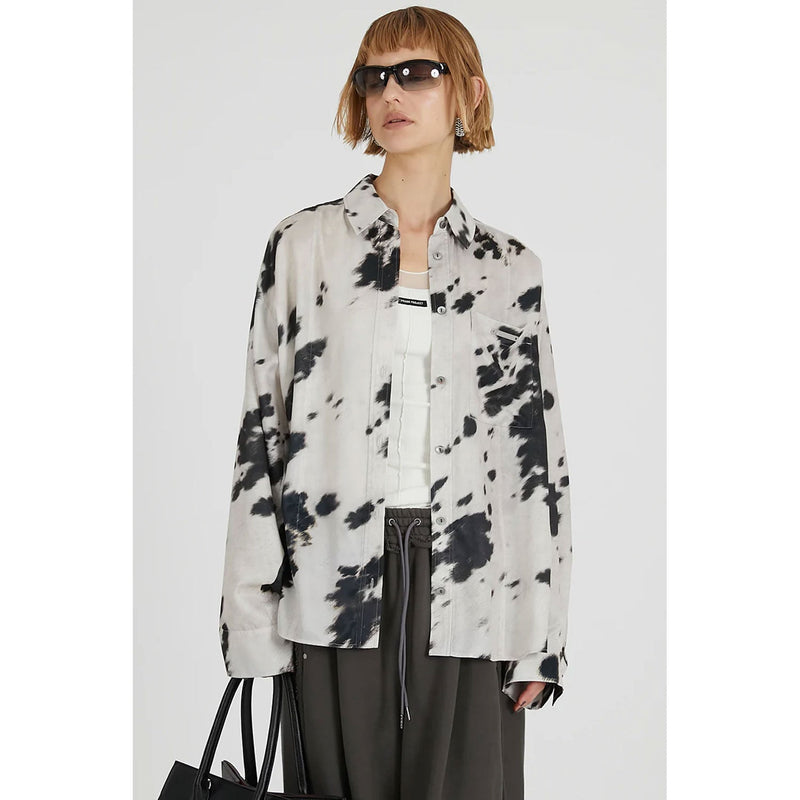 Harako Print Overshirt-MLTI-