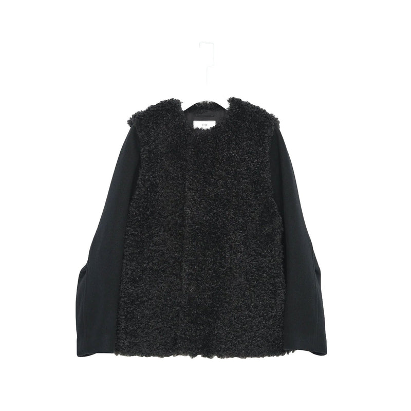 FAUX SHEARLING JACKET