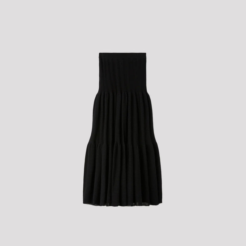 CASCADES SKIRT -BLACK-
