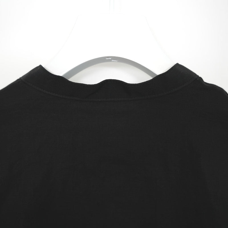 COTTON BALLOON SLEEVE BLOUSE-WHITE-
