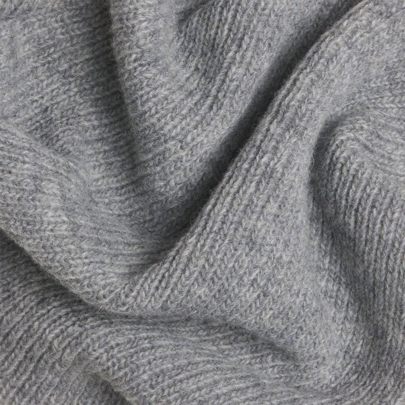 KORA BOTTOLE NECK TOP -LT GREY-