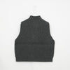 RIBBED KNIT WOOL VEST