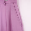 VIYELLA WIDE LEG PANTS-LIGHT PURPLE-