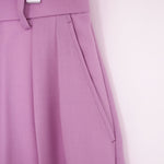 VIYELLA WIDE LEG PANTS-LIGHT PURPLE-