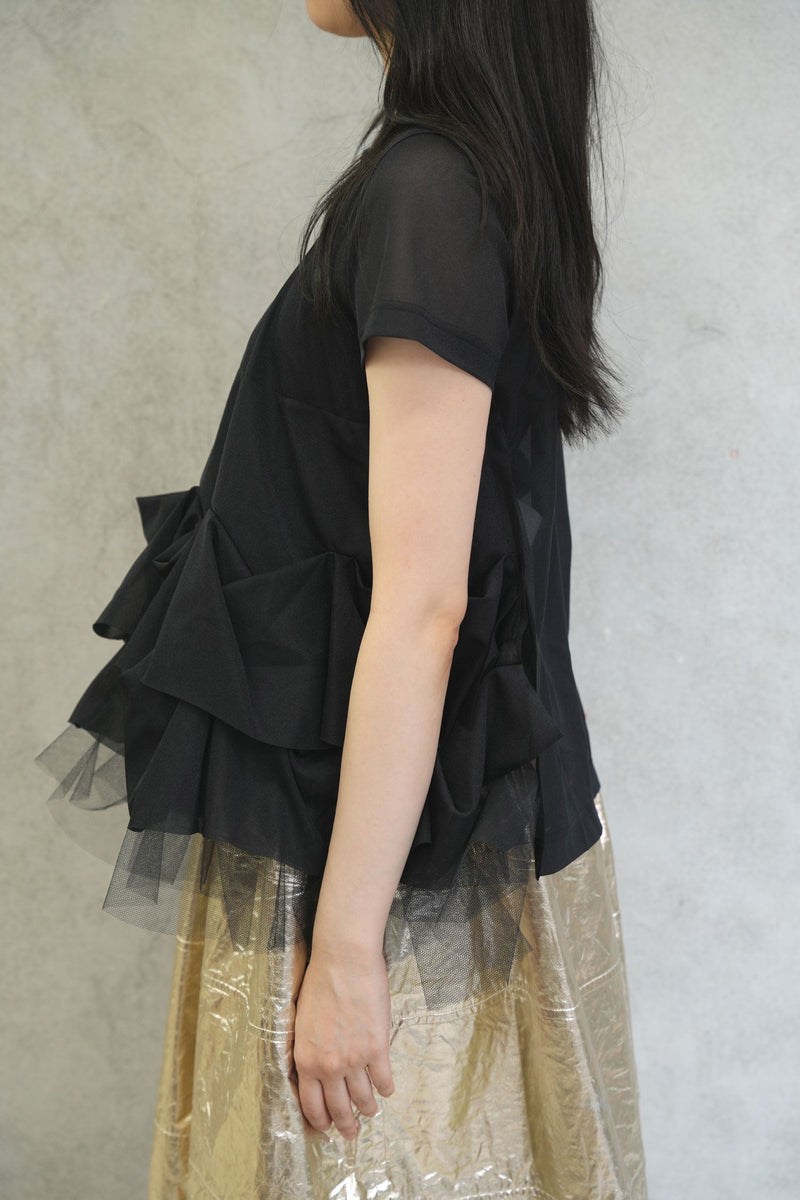 シアーチュールTOPS-BLACK-