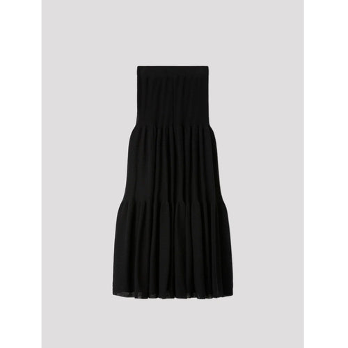 CASCADES SKIRT -BLACK-