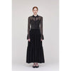 CASCADES SKIRT -BLACK-