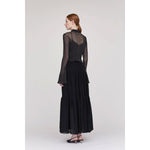 CASCADES SKIRT -BLACK-