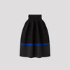 POTTERY SKIRT -MAROON RED MULT-