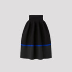 POTTERY SKIRT -MAROON RED MULT-