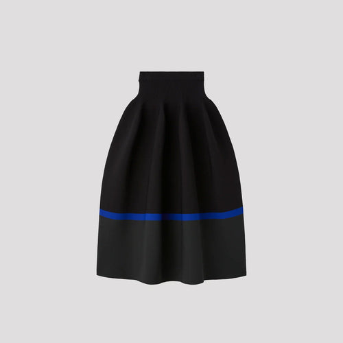POTTERY SKIRT -MAROON RED MULT-