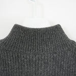 RIBBED KNIT WOOL VEST