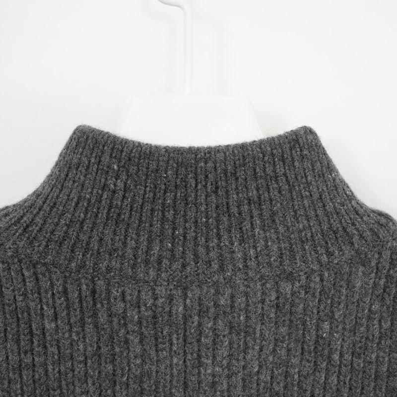 RIBBED KNIT WOOL VEST