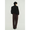 CAPE SET KNIT TOPS -CAMEL-