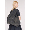 HYPHA GLITTER SHOULDER BAG -BLACK/BLACK-