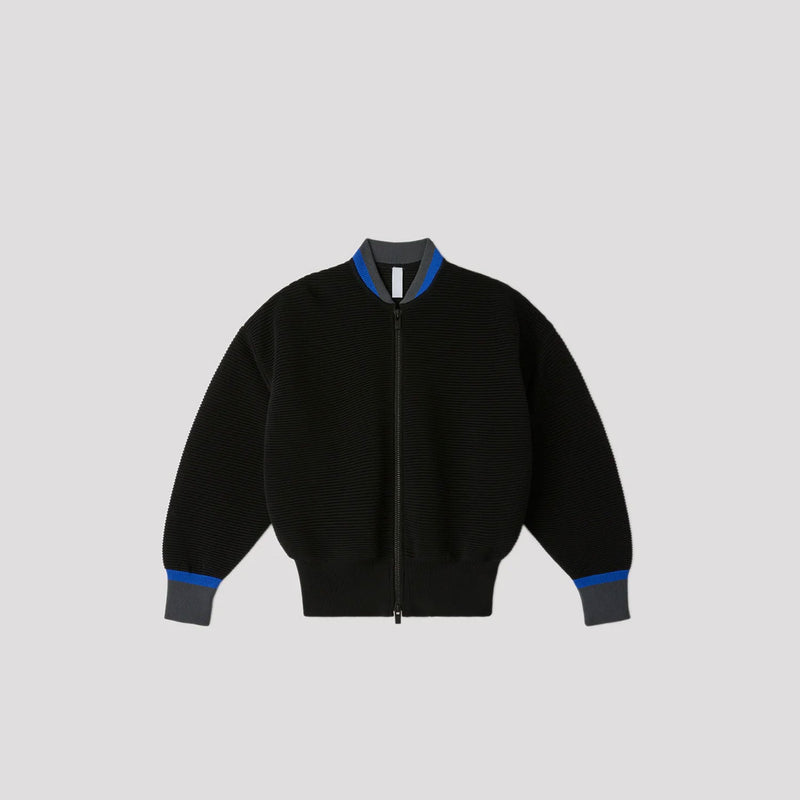 TC STRATUM BOMBER JACKET -SMOKEY BLACK MULTI-