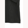 SQUARE SLEEVE BLOUSE -BLACK-