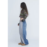 Hydride Sweat Denim Pants -BLACK×BLACK-