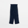 Fleece Loose Fit Track Pants -NAVY-