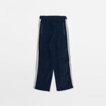 Fleece Loose Fit Track Pants -NAVY-