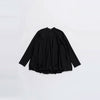 Balloon Tunic-BLACK-