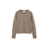 BASIC COMPACT KNIT TOPS -BEIGE-