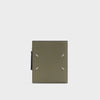 4 Stitch Flip Flap Wallet -KHAKI-
