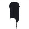 COTTON JERSEY HEM FITTED T