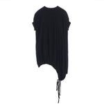 COTTON JERSEY HEM FITTED T
