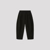 SOFT HYPHA CURVED PANTS-BLACK-